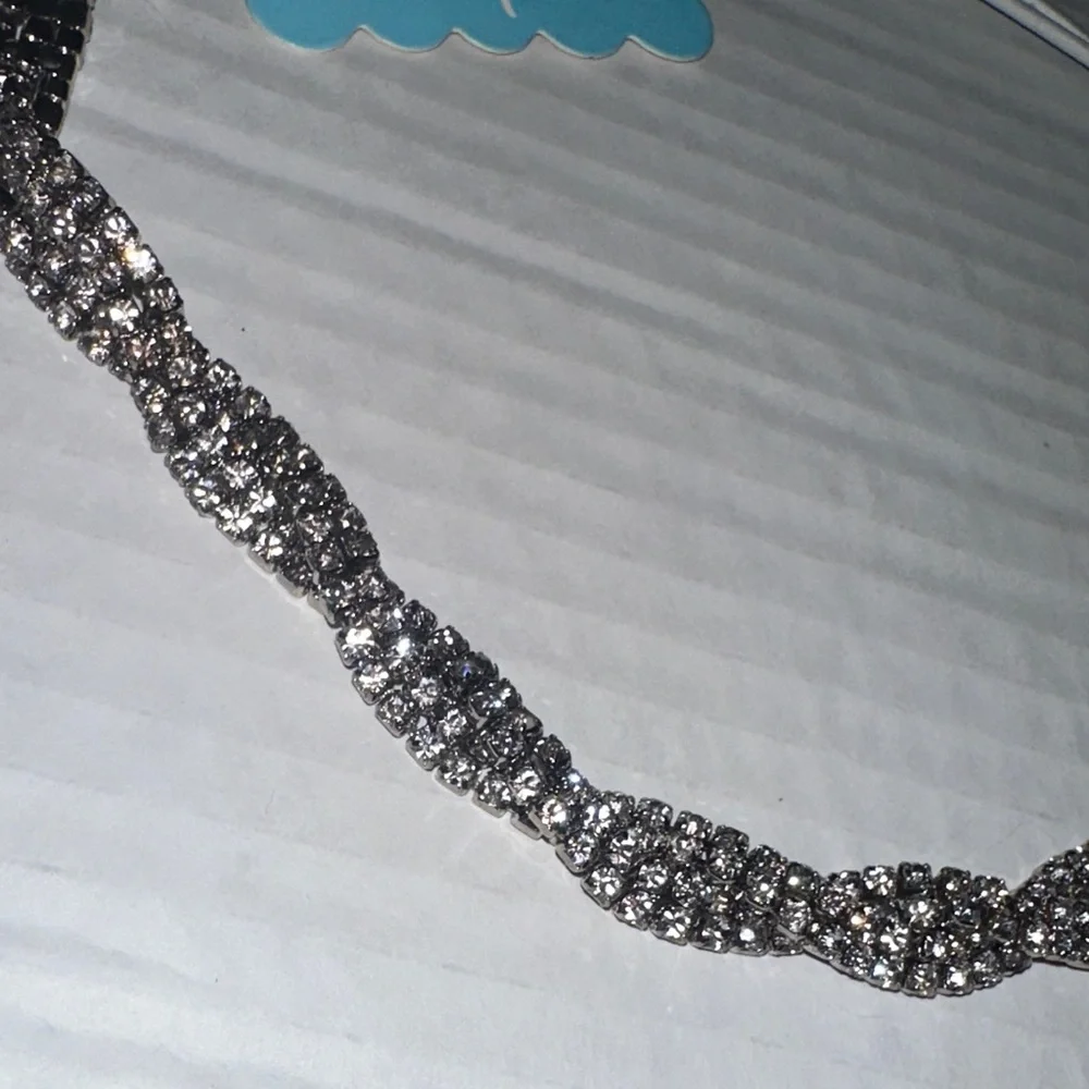 Silver Rhinestone Headband - Headbands of Hope‎